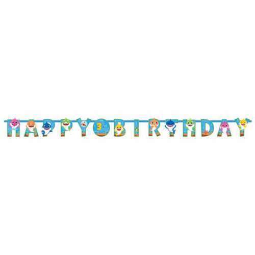 Baby Shark Add An Age Party Banner